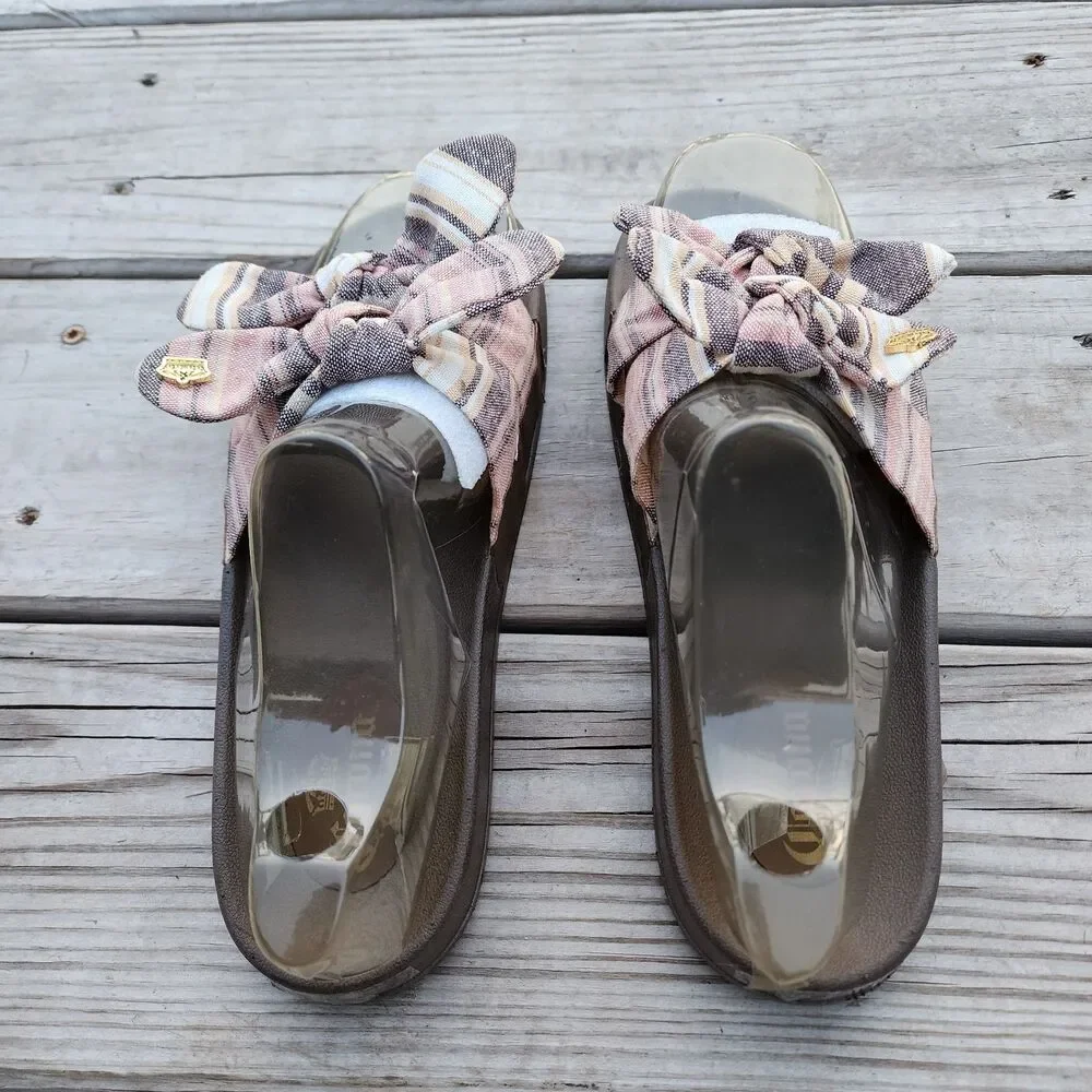 Corona Extra Womens Size 9-10 Sandals Flip Flops Slides Pink And Brown